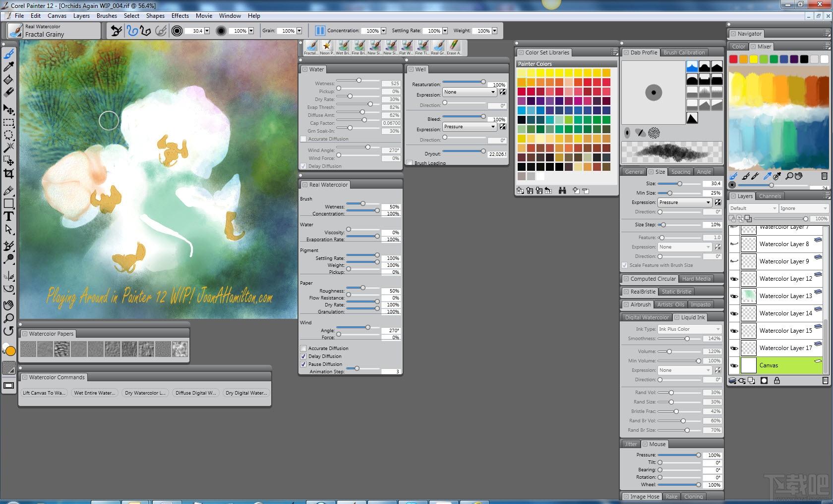 Corel Painter,Corel Painter 12,Corel Painter 12免费下载,Corel Painter下载