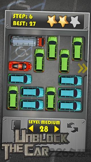 汽车华容道(BlockedCar)下载,汽车华容道,赛车游戏,竞速游戏
